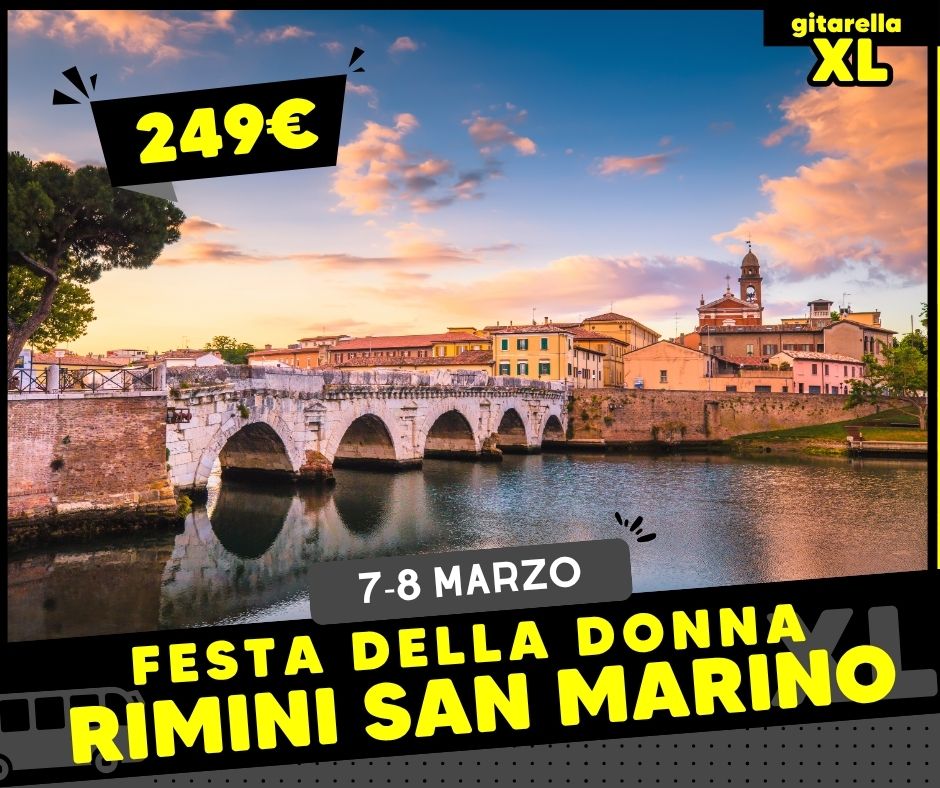 festa della donna viaggio a rimini e san marino